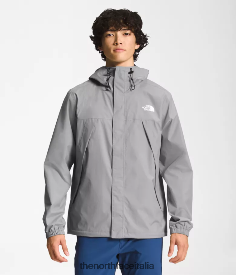 The North Face vestiario 460N8D279 fusione di grigio uomini giacca antoriana