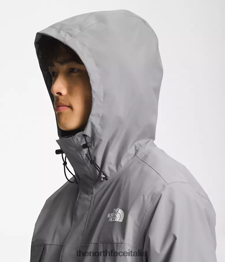 The North Face vestiario 460N8D279 fusione di grigio uomini giacca antoriana