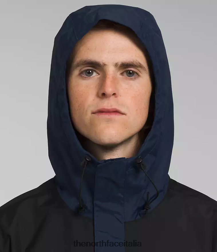 The North Face vestiario 460N8D280 summit blu scuro/tnf nero uomini giacca antoriana