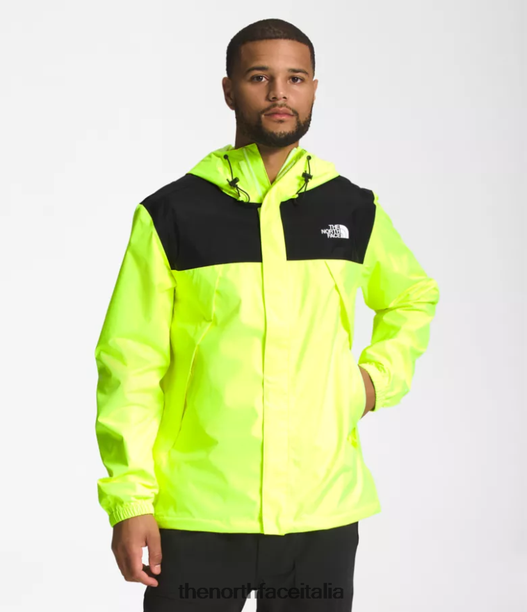 The North Face vestiario 460N8D282 tnf nero/led giallo uomini giacca antoriana