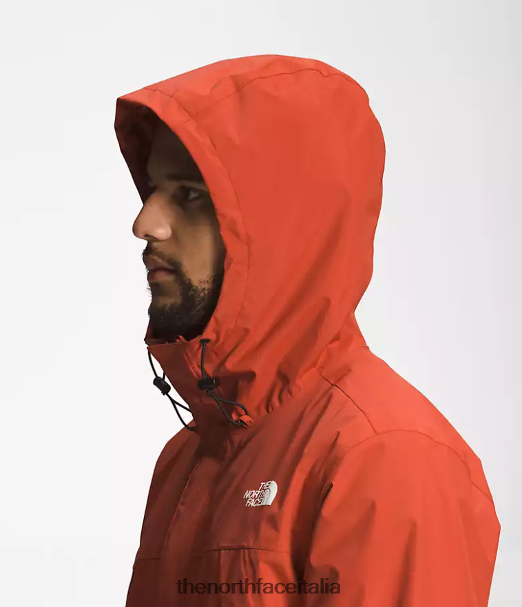 The North Face vestiario 460N8D283 bronzo arrugginito uomini giacca antoriana