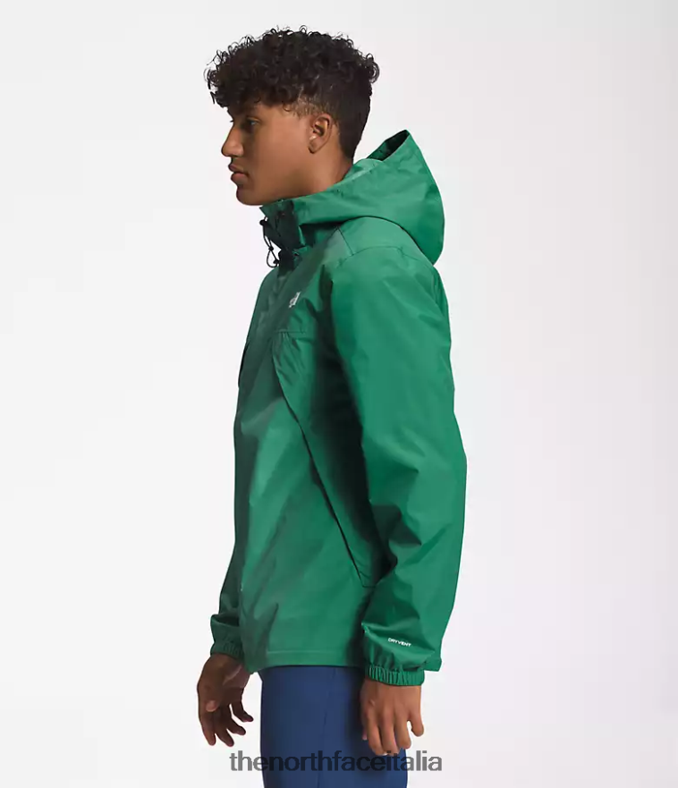 The North Face vestiario 460N8D286 verde erba intenso uomini giacca antoriana