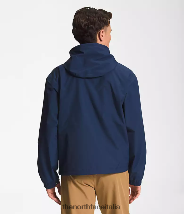 The North Face vestiario 460N8D294 summit blu scuro/marrone pratico uomini Giacca antipioggia pratica M66