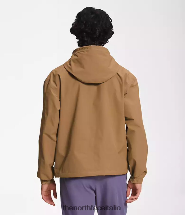 The North Face vestiario 460N8D297 marrone pratico uomini Giacca antipioggia pratica M66
