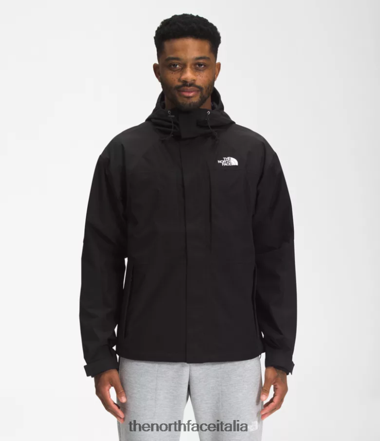 The North Face vestiario 460N8D350 grazie nero uomini Giacca da montagna 2000