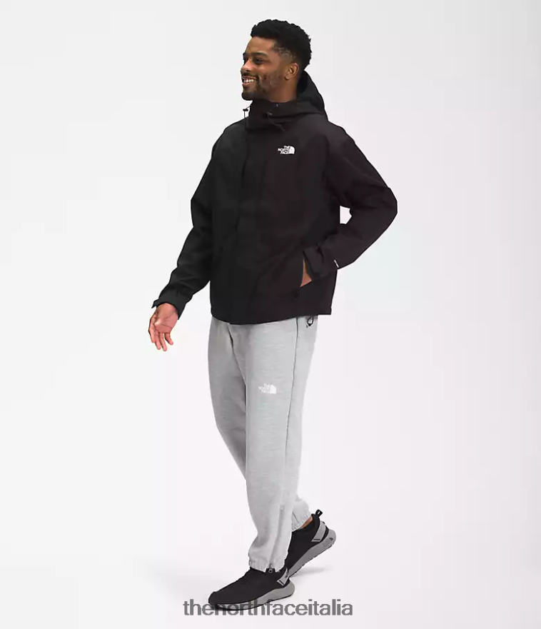 The North Face vestiario 460N8D350 grazie nero uomini Giacca da montagna 2000