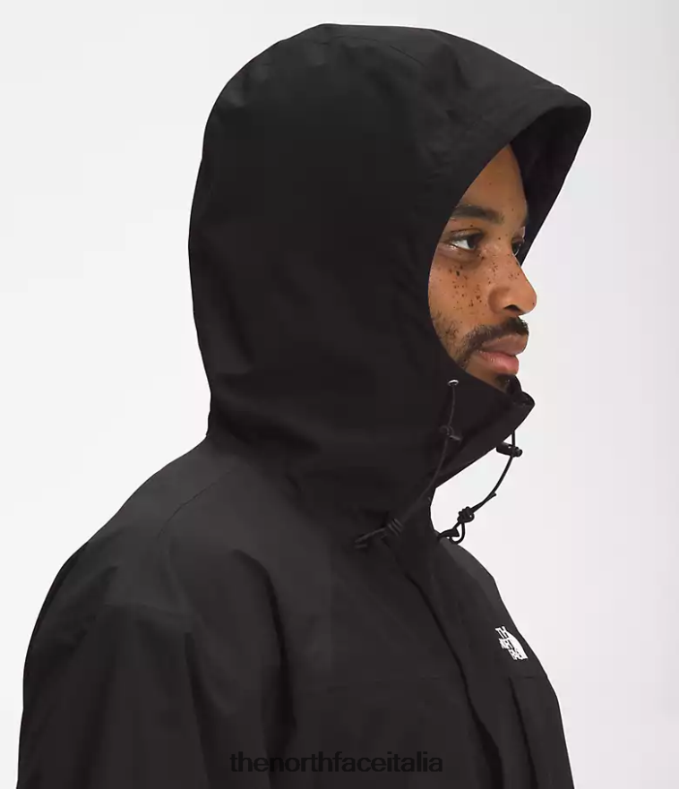 The North Face vestiario 460N8D350 grazie nero uomini Giacca da montagna 2000