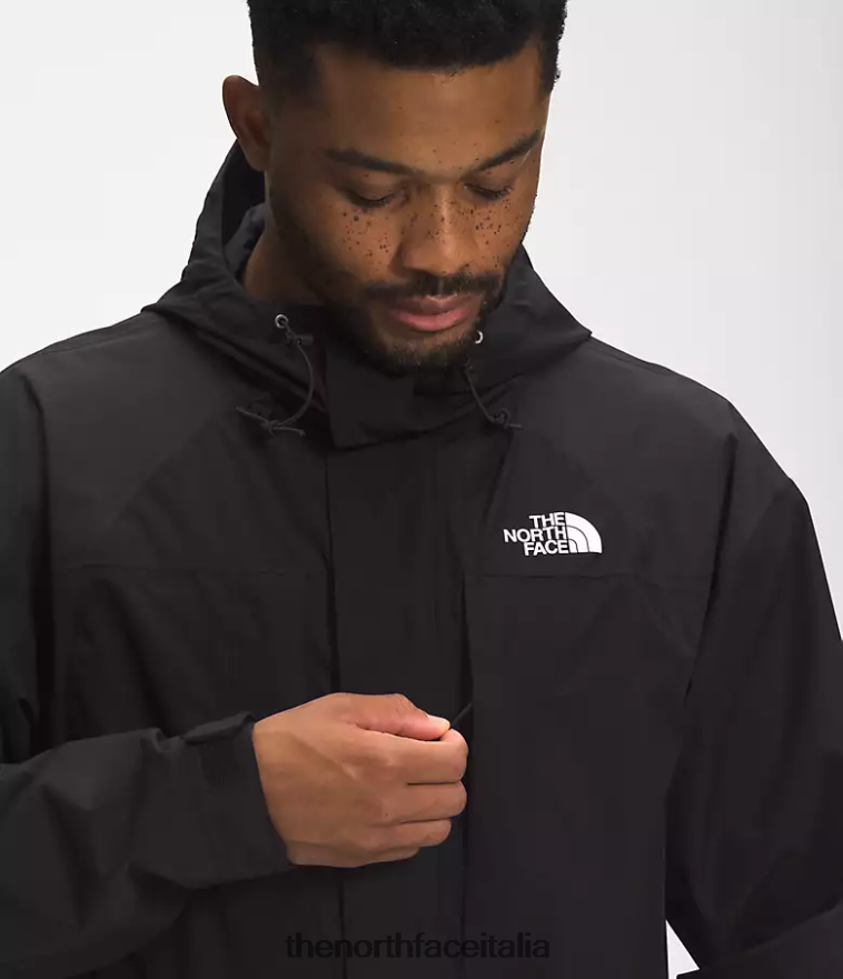 The North Face vestiario 460N8D350 grazie nero uomini Giacca da montagna 2000