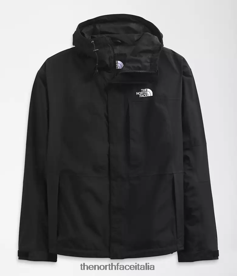 The North Face vestiario 460N8D350 grazie nero uomini Giacca da montagna 2000