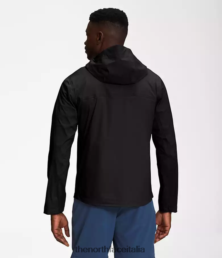 The North Face vestiario 460N8D411 grazie nero uomini giacca dryvent del bacino occidentale