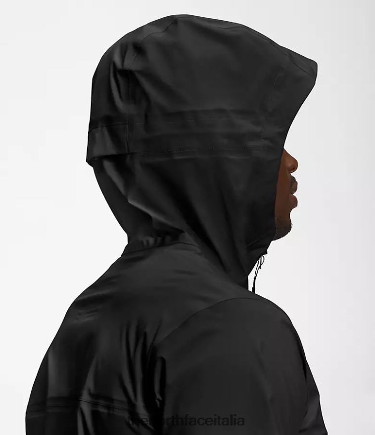 The North Face vestiario 460N8D411 grazie nero uomini giacca dryvent del bacino occidentale