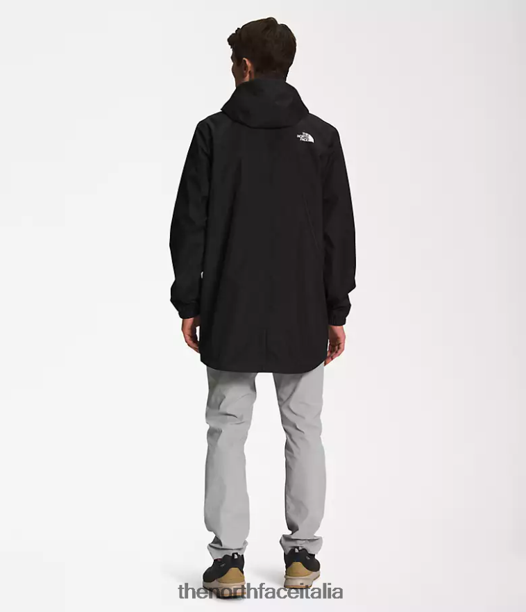 The North Face vestiario 460N8D538 grazie nero uomini parka antora
