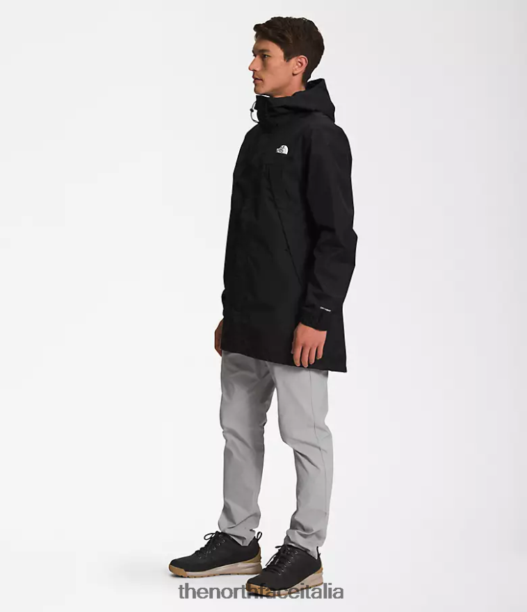 The North Face vestiario 460N8D538 grazie nero uomini parka antora