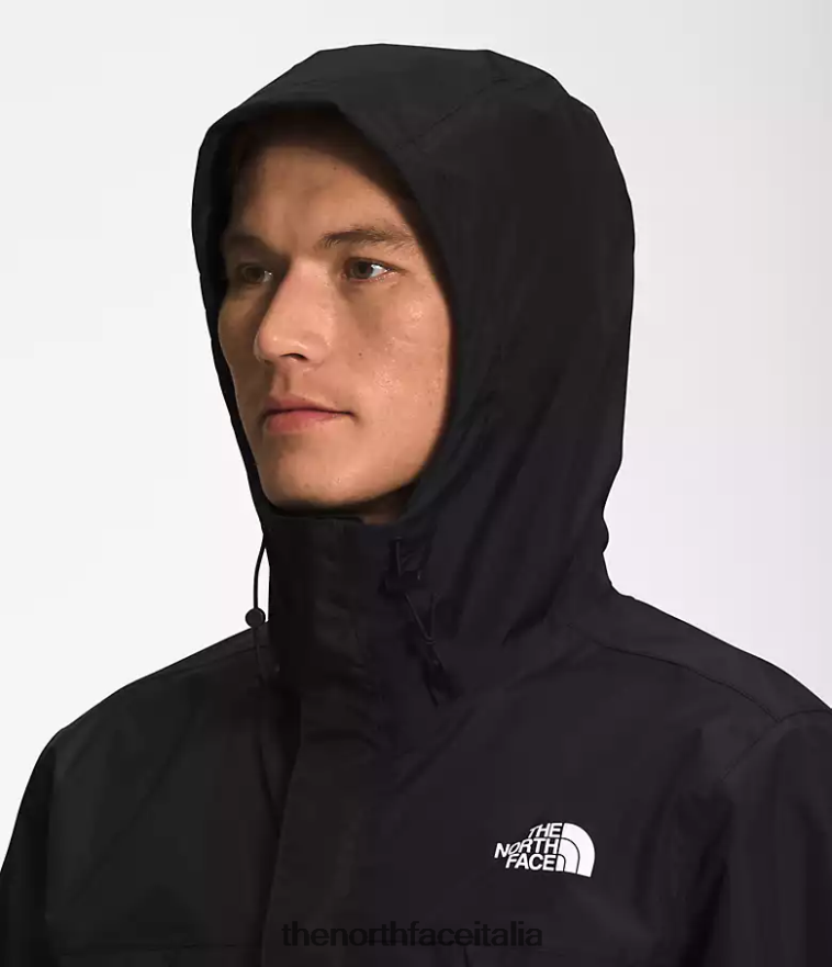 The North Face vestiario 460N8D538 grazie nero uomini parka antora