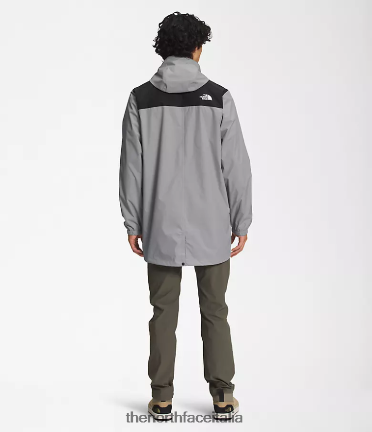 The North Face vestiario 460N8D539 nero/grigio fuso uomini parka antora