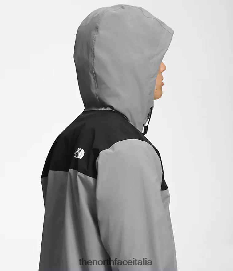 The North Face vestiario 460N8D539 nero/grigio fuso uomini parka antora