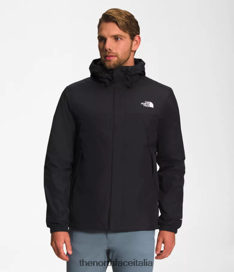 The North Face vestiario 460N8D998 tnf nero/grigio vanadis uomini triclima di antora - Clicca l'immagine per chiudere