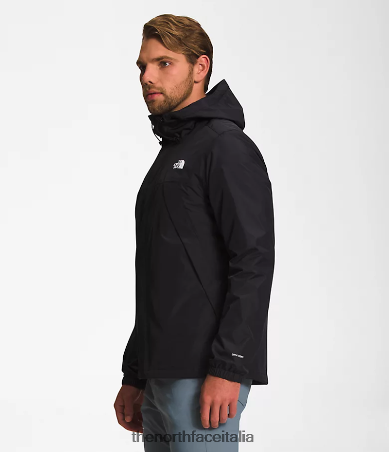 The North Face vestiario 460N8D998 tnf nero/grigio vanadis uomini triclima di antora
