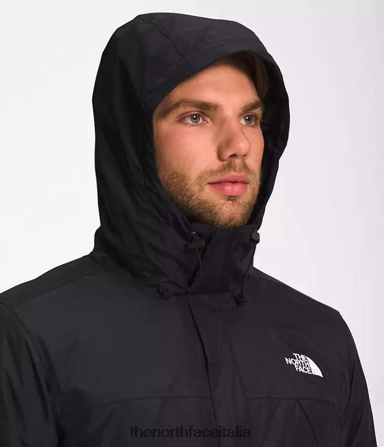 The North Face vestiario 460N8D998 tnf nero/grigio vanadis uomini triclima di antora