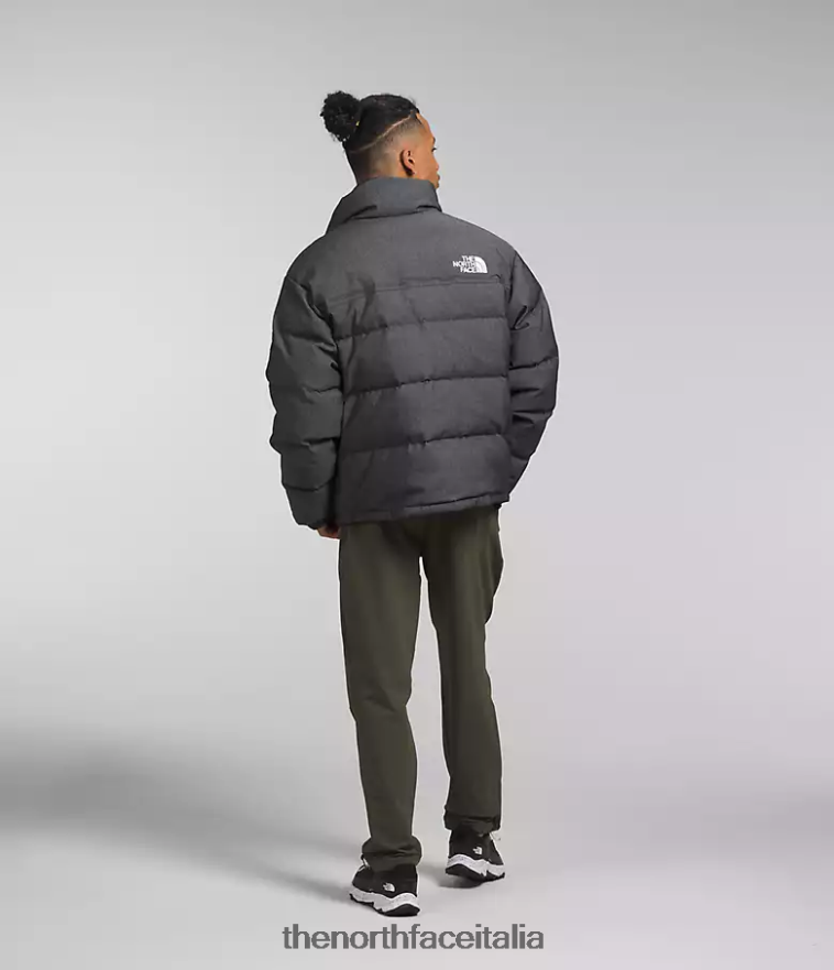 The North Face vestiario 460N8D1204 tnf denim nero uomini 92 giacca nuptse reversibile