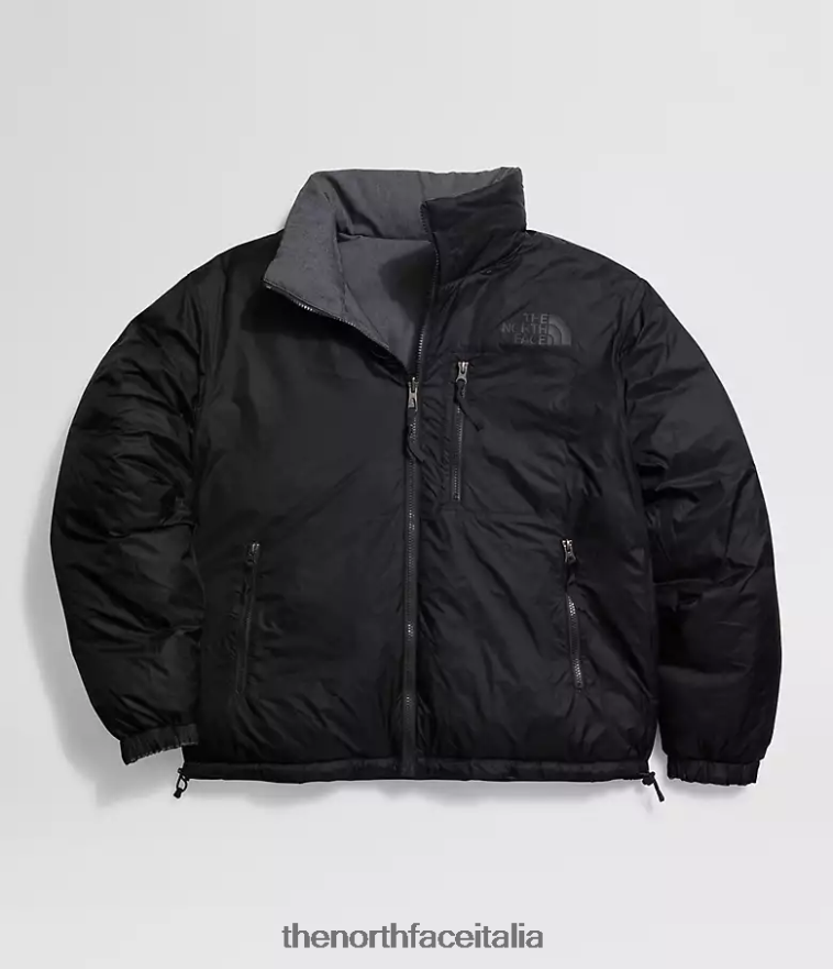 The North Face vestiario 460N8D1204 tnf denim nero uomini 92 giacca nuptse reversibile
