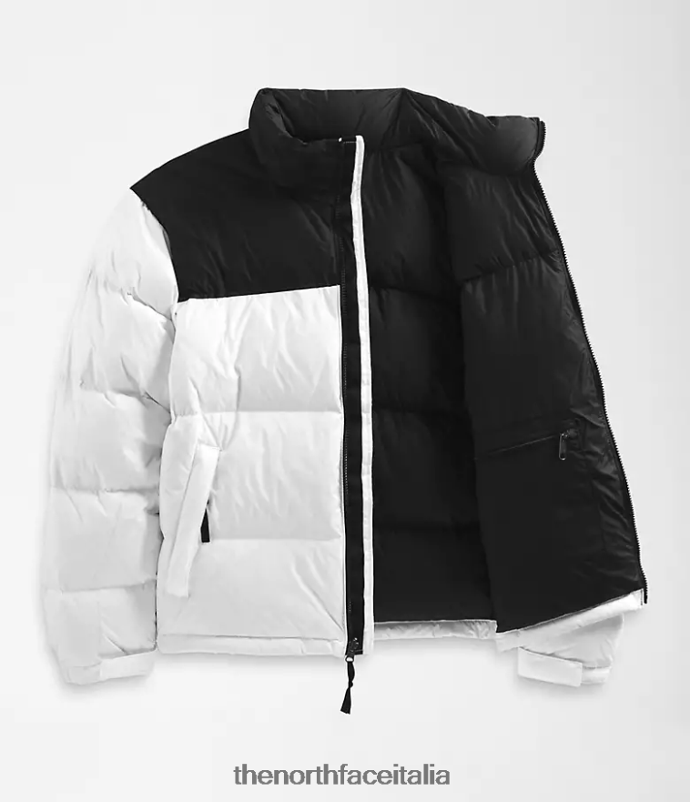 The North Face vestiario 460N8D469 tnf bianco/tnf nero uomini Giacca nuptse retrò del 1996