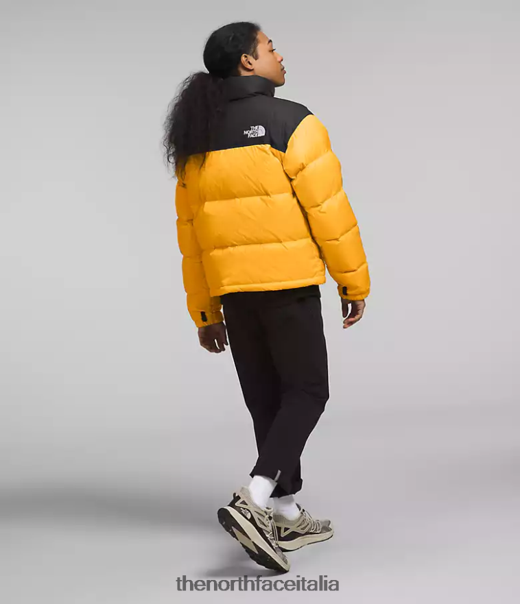 The North Face vestiario 460N8D472 vertice oro/tnf nero uomini Giacca nuptse retrò del 1996