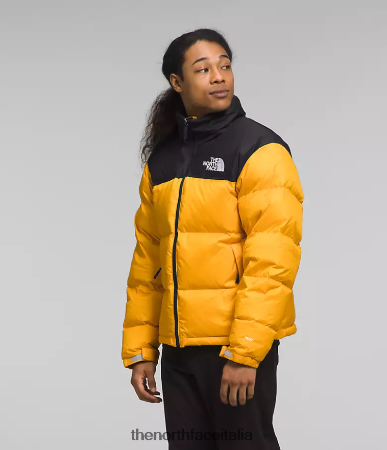 The North Face vestiario 460N8D472 vertice oro/tnf nero uomini Giacca nuptse retrò del 1996