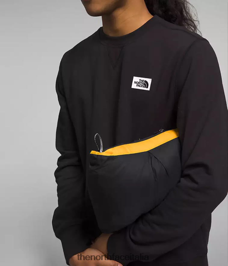 The North Face vestiario 460N8D472 vertice oro/tnf nero uomini Giacca nuptse retrò del 1996