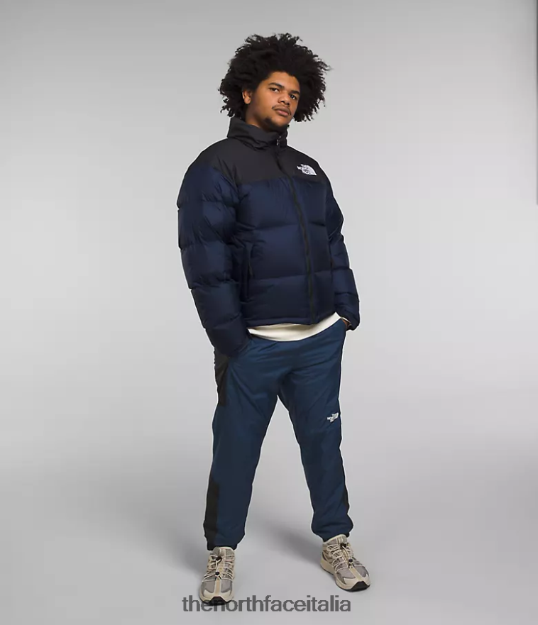 The North Face vestiario 460N8D473 summit blu scuro/tnf nero uomini Giacca nuptse retrò del 1996