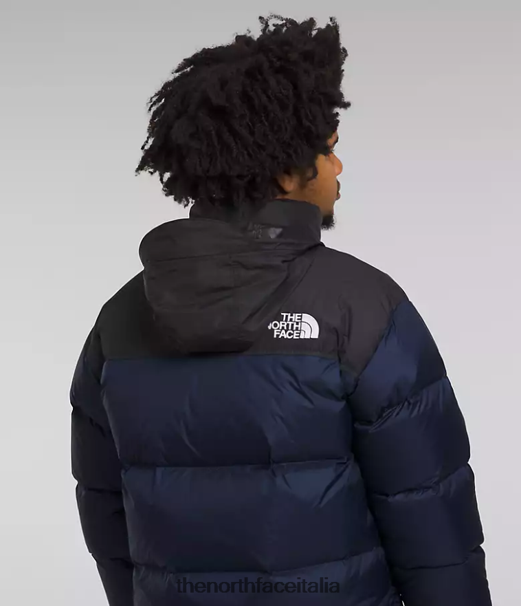 The North Face vestiario 460N8D473 summit blu scuro/tnf nero uomini Giacca nuptse retrò del 1996