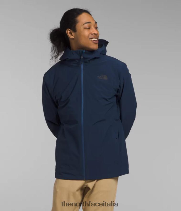 The North Face vestiario 460N8D476 vertice blu navy/ombreggiato uomini Giacca triclimatica Thermoball Eco