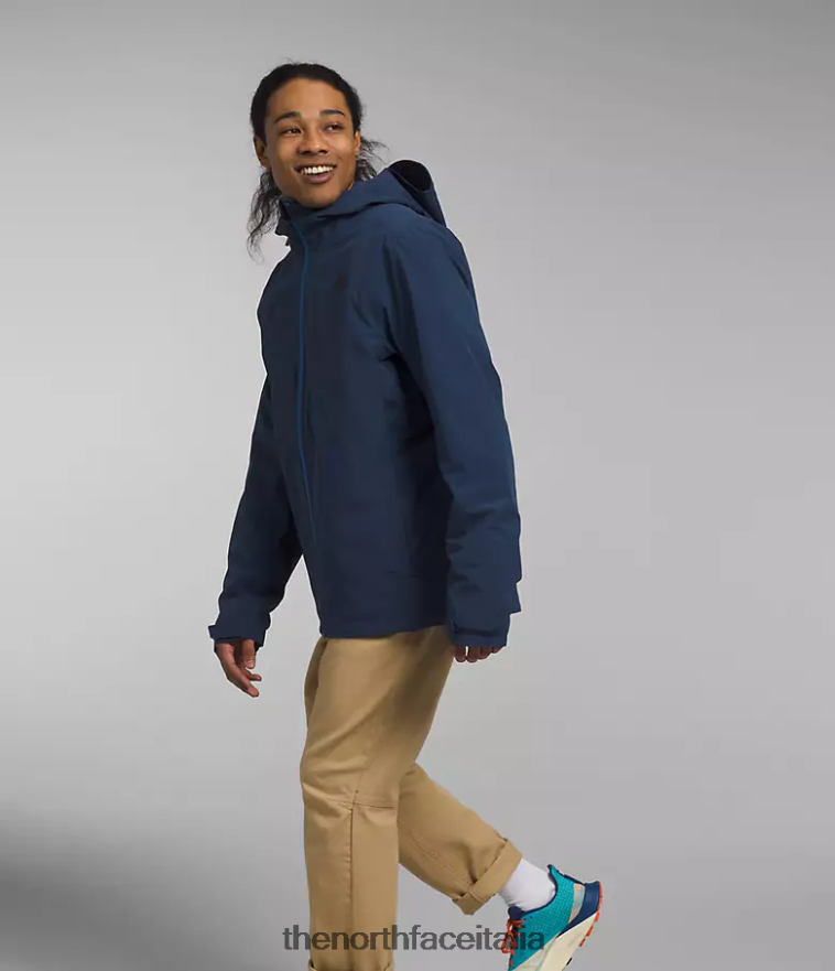 The North Face vestiario 460N8D476 vertice blu navy/ombreggiato uomini Giacca triclimatica Thermoball Eco
