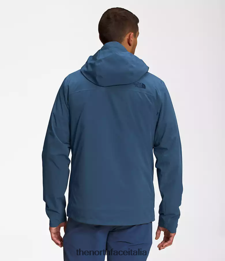 The North Face vestiario 460N8D477 blu ombreggiato/blu navy uomini Giacca triclimatica Thermoball Eco