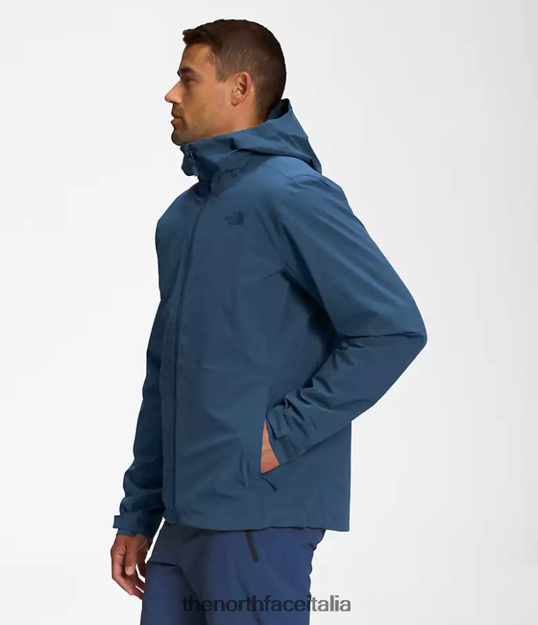 The North Face vestiario 460N8D477 blu ombreggiato/blu navy uomini Giacca triclimatica Thermoball Eco