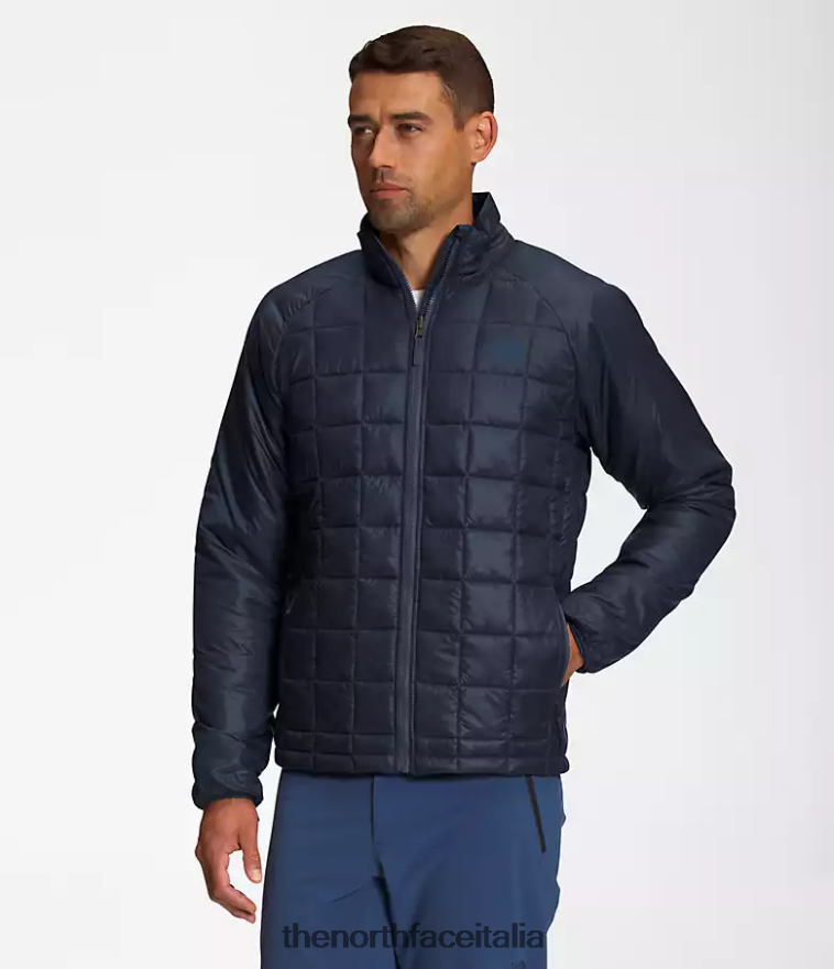 The North Face vestiario 460N8D477 blu ombreggiato/blu navy uomini Giacca triclimatica Thermoball Eco