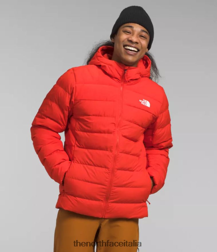 The North Face vestiario 460N8D535 grigio asfalto uomini Felpa con cappuccio Aconcagua 3