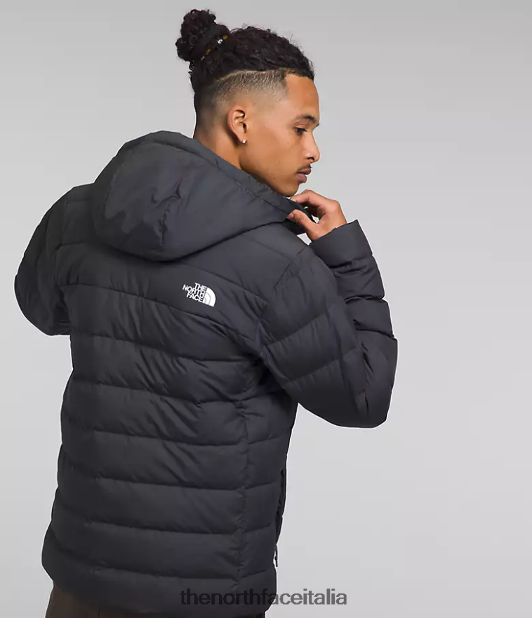 The North Face vestiario 460N8D535 grigio asfalto uomini Felpa con cappuccio Aconcagua 3