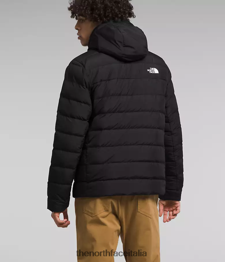 The North Face vestiario 460N8D537 grazie nero uomini Felpa con cappuccio Aconcagua 3