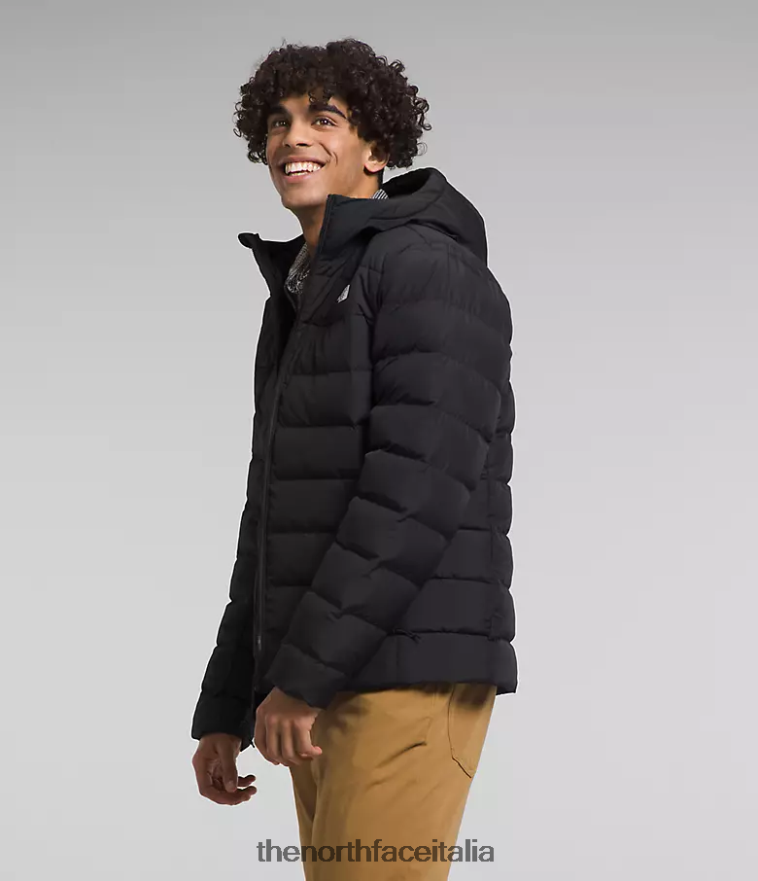 The North Face vestiario 460N8D537 grazie nero uomini Felpa con cappuccio Aconcagua 3