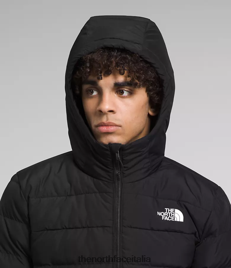 The North Face vestiario 460N8D537 grazie nero uomini Felpa con cappuccio Aconcagua 3