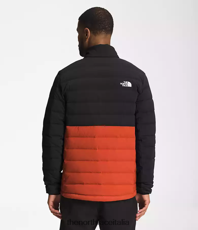 The North Face vestiario 460N8D649 tnf nero/bronzo arrugginito uomini Piumino elasticizzato Belleview