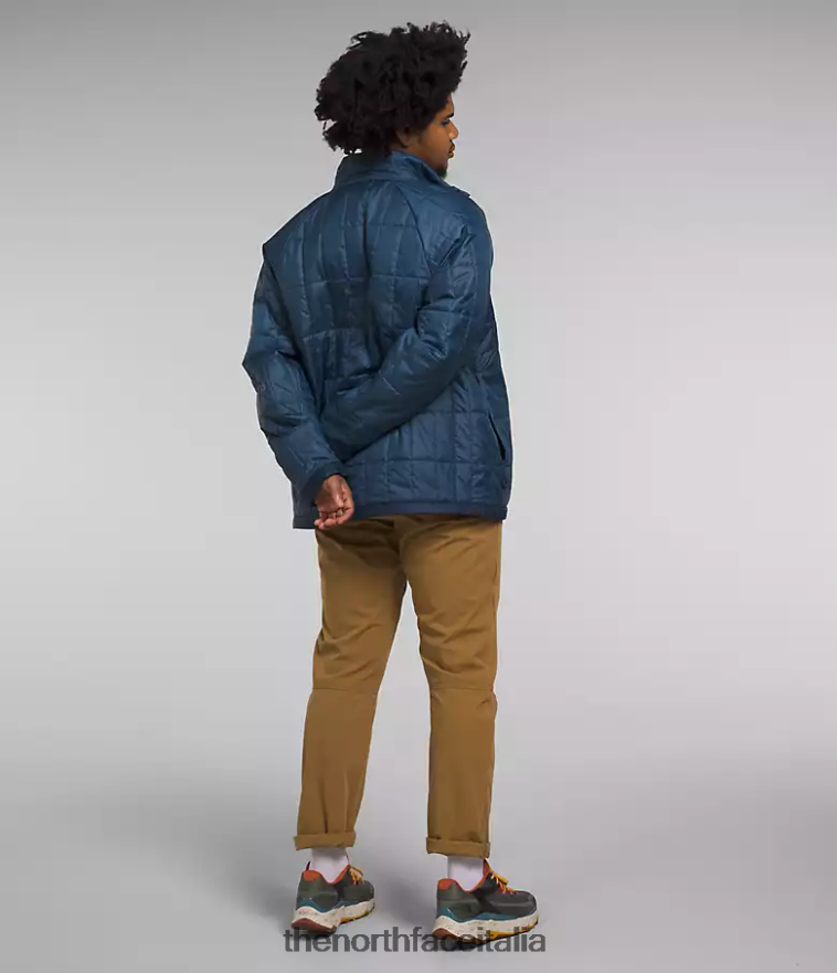 The North Face vestiario 460N8D696 blu ombreggiato/blu navy uomini giacca circaloft