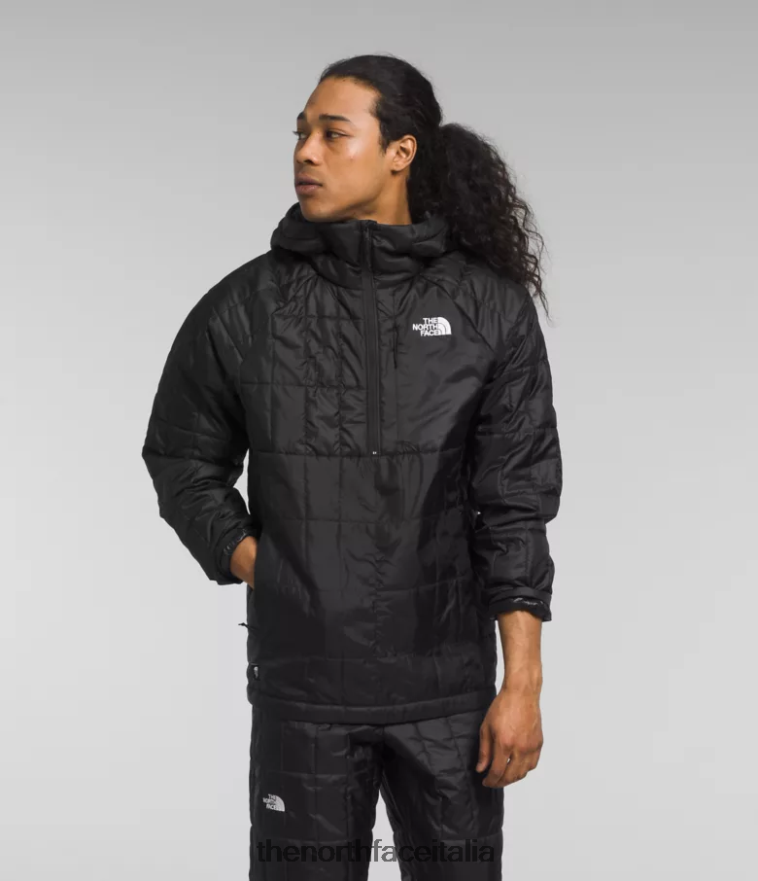 The North Face vestiario 460N8D768 grazie nero uomini maglione con cerniera circaloft