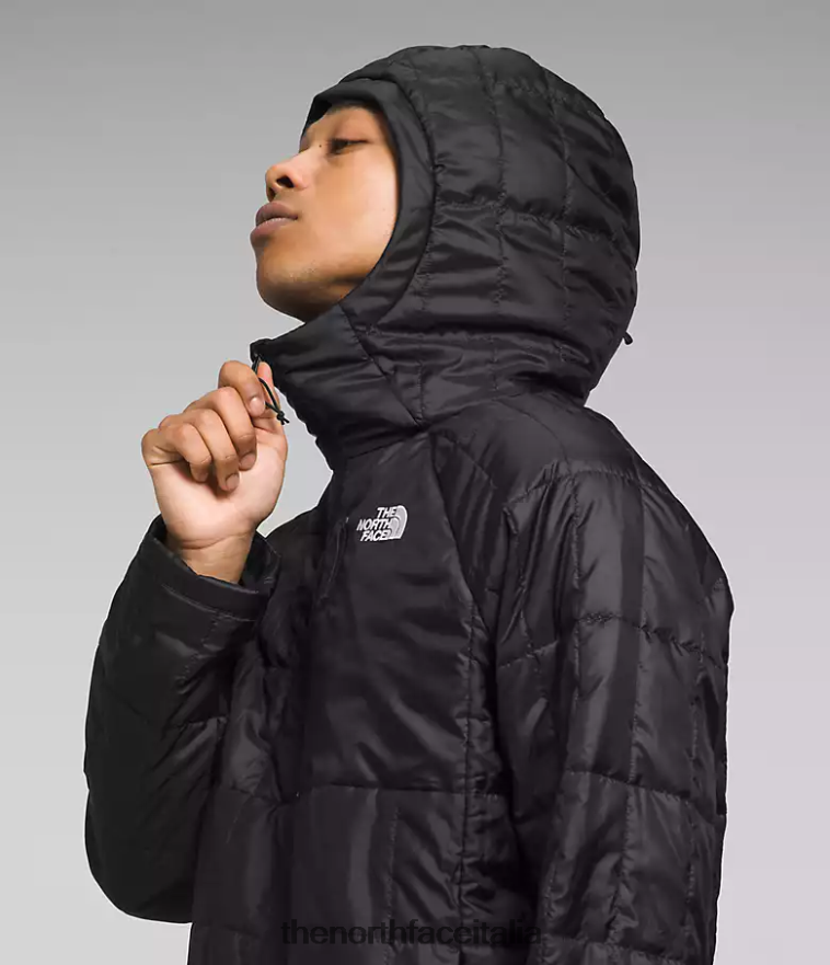 The North Face vestiario 460N8D768 grazie nero uomini maglione con cerniera circaloft