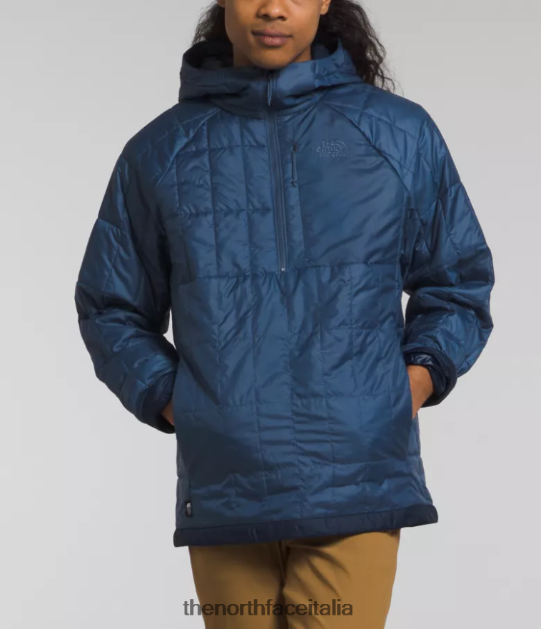 The North Face vestiario 460N8D769 blu ombreggiato/blu navy uomini maglione con cerniera circaloft