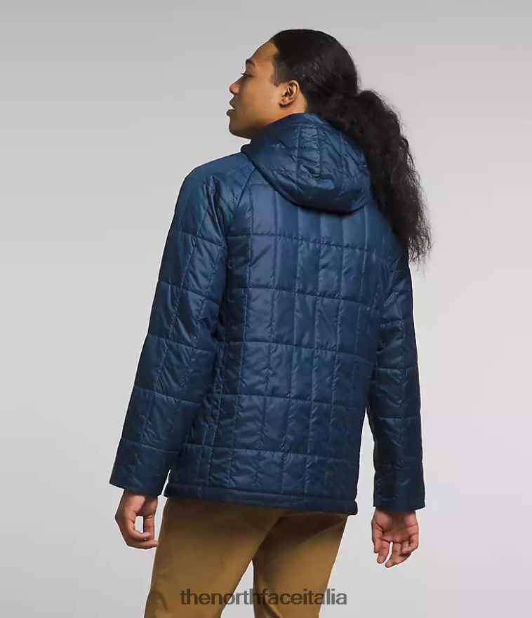 The North Face vestiario 460N8D769 blu ombreggiato/blu navy uomini maglione con cerniera circaloft