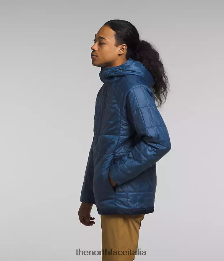 The North Face vestiario 460N8D769 blu ombreggiato/blu navy uomini maglione con cerniera circaloft