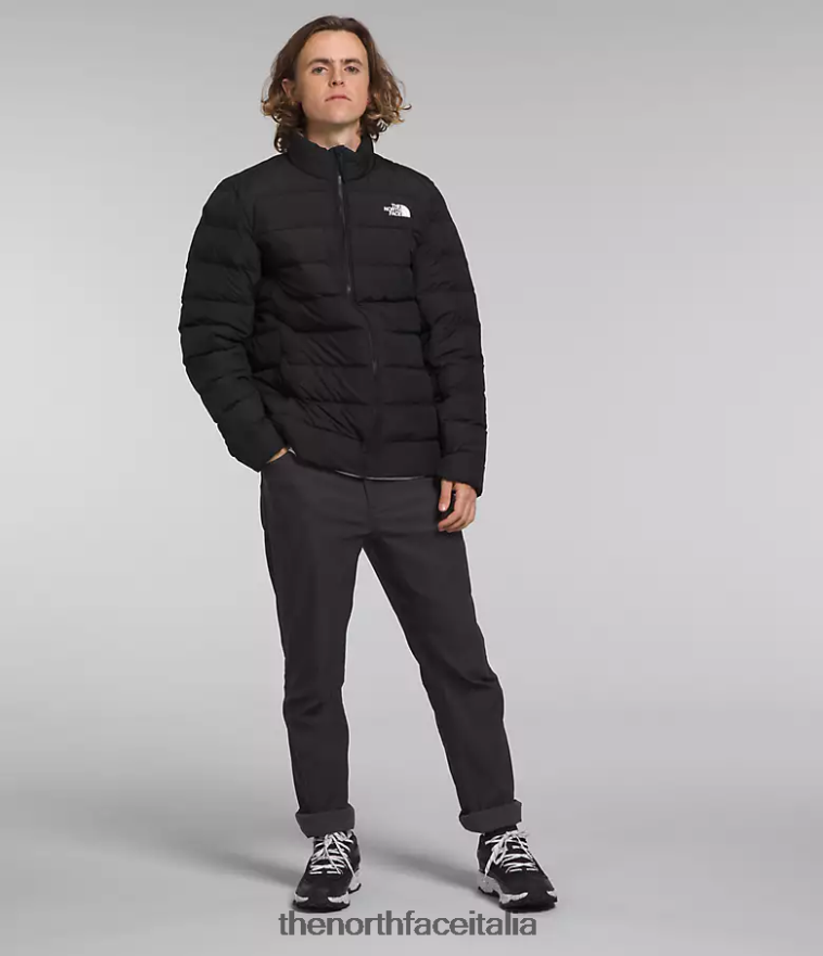 The North Face vestiario 460N8D821 grazie nero uomini giacca aconcagua 3