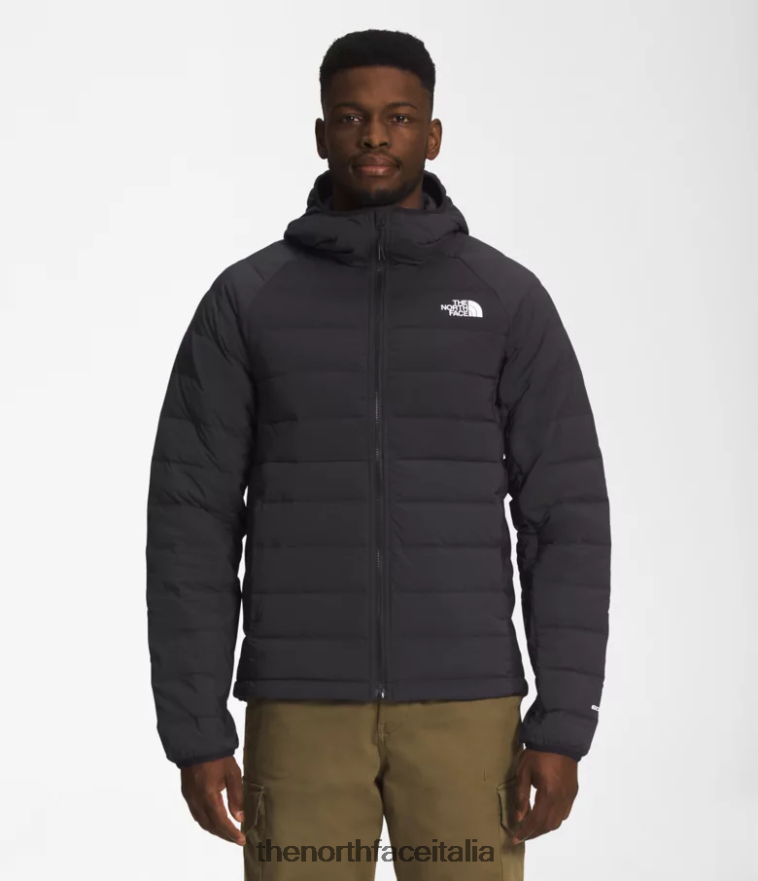 The North Face vestiario 460N8D921 grazie nero uomini Felpa con cappuccio elasticizzata Belleview
